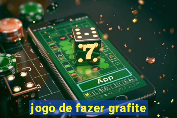 jogo de fazer grafite